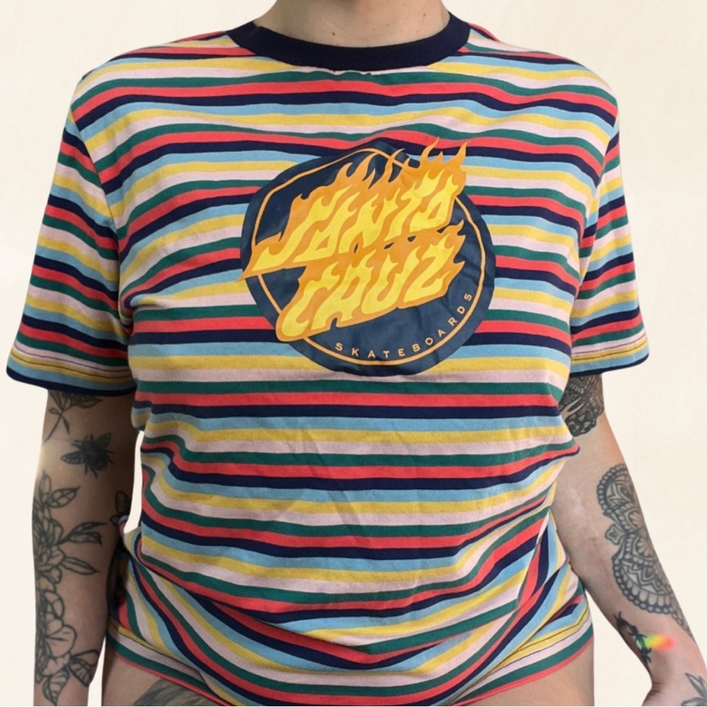 Santa Cruz Striped T-Shirt
